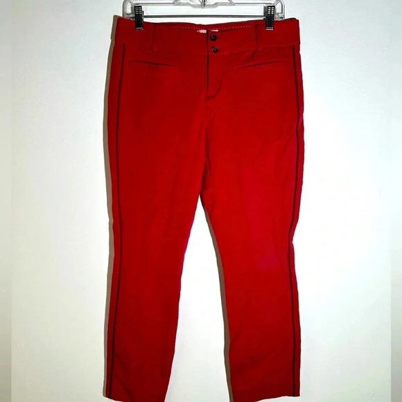 Anthropology The Essential Slim Cropped Pants - Picture 2 of 6